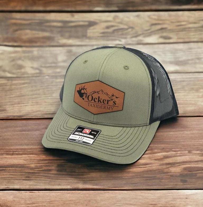 Custom Logo Leather Patch Hat: Business Merch Gift